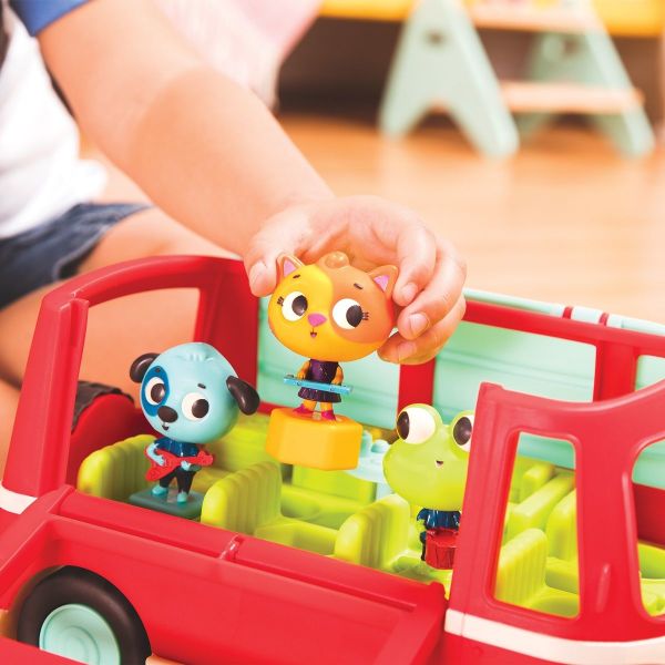 嘟嗶嘟音樂胖卡__Land Of B系列 音樂胖卡,胖卡玩具,可愛車子,手眼協調