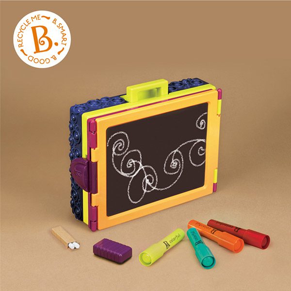 美國B.Toys沃客旅行小畫架 2.0 小畫架,小藝術家,角色扮演,兒童教具,科育,美術