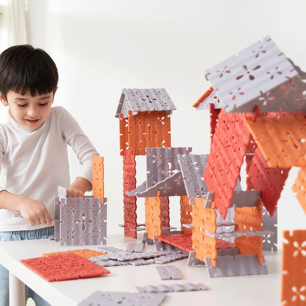 Weplay藝磚逸瓦 東方建築積木, 兒童STEAM積木, 空間建構遊戲, 兒童美學教育, 建築積木, 兒童創造力積木, 幼兒空間感訓練, Weplay 積木, 兒童感覺統合玩具