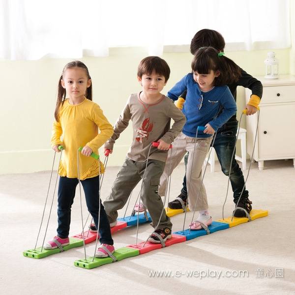 Weplay 蜈蚣競賽板 - 4對 蜈蚣競賽,協調性,童心園,WE PLAY