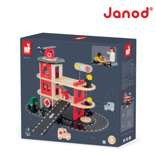 【法國Janod】城市冒險-119中心 