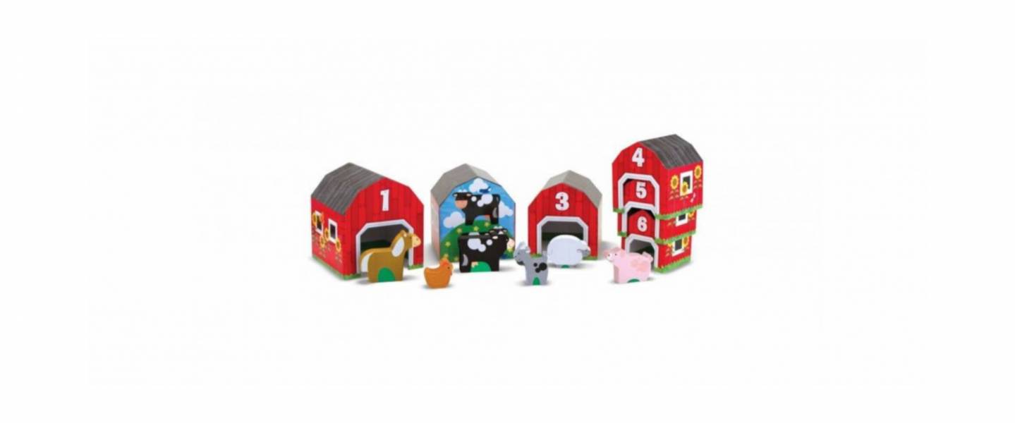 美國Melissa ＆ Doug 數字與配對學習農場 Melissa ＆ Doug,數字,配對,農場