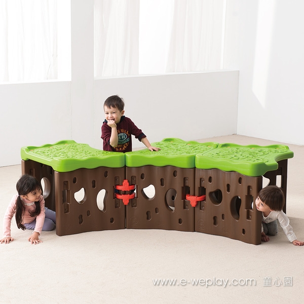 Weplay 玩轉樹洞 爬行,前庭,創造與想像力,WEPLAY,童心園,兒童教具,教具,幼兒園教具,教具廠商,高雄教具