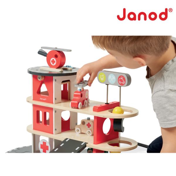 【法國Janod】城市冒險-119中心 