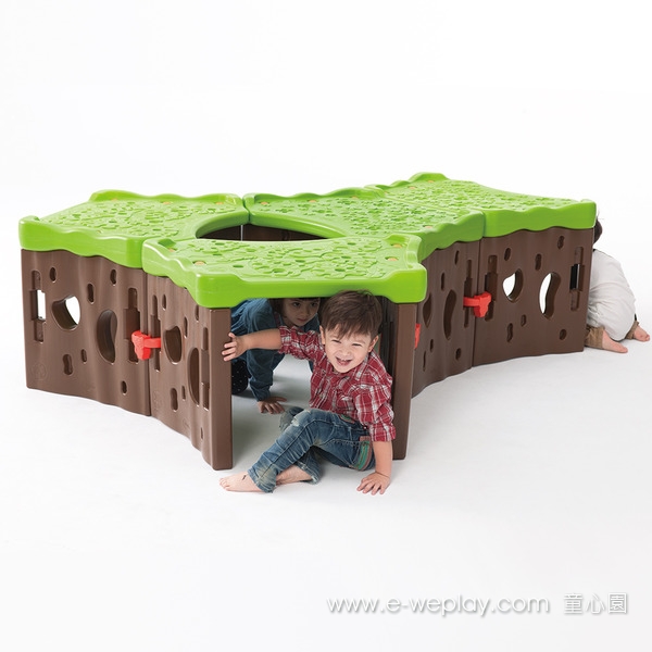 Weplay 玩轉樹洞 爬行,前庭,創造與想像力,WEPLAY,童心園,兒童教具,教具,幼兒園教具,教具廠商,高雄教具