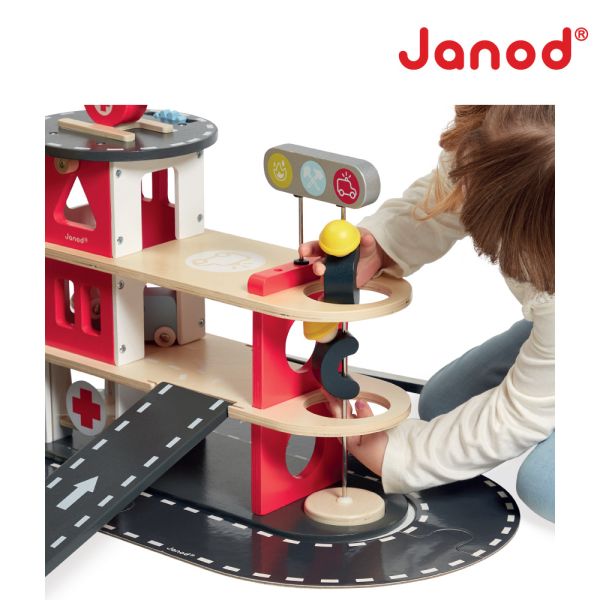 【法國Janod】城市冒險-119中心 