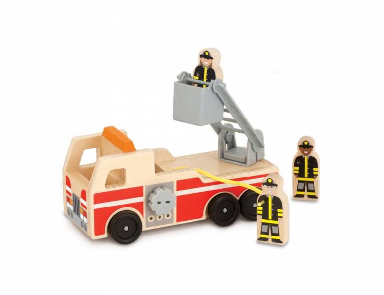 美國Melissa ＆ Doug消防救援站Ⅱ代 消防員造型,社會扮演,美國瑪莉莎,快樂禔,教具,幼教,美國Melissa ＆ Doug