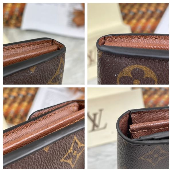 【12期0利率】 LV經典Monogram帆布Sarah長夾【9成新】 