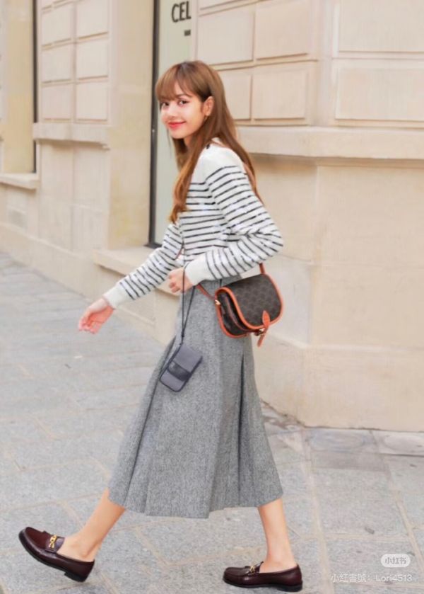 【分期0利率】CELINE Triomphe帆布中型Folco手袋 【9成新】 