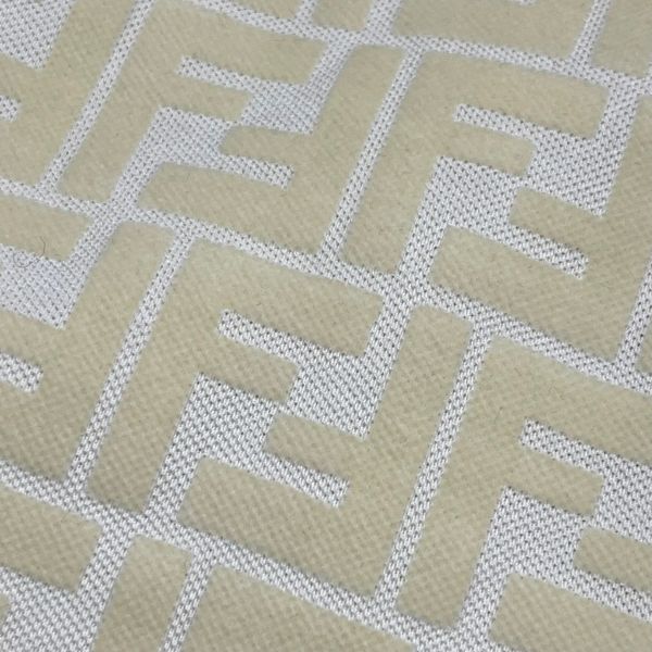 【12期0利率】【99成新】FENDI 白色緹花T恤 L SIZE (5折) 