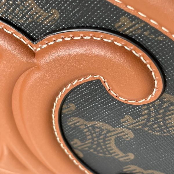 【95新】【12 期 0 利率】Celine 中號老花月餅包 