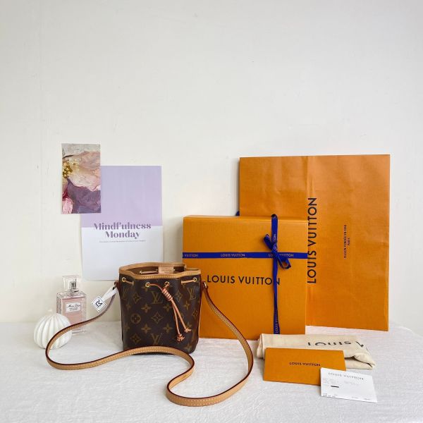 【12期0利率】LV NANO NOE 舊版【21年1月台灣購證】【95成新】 