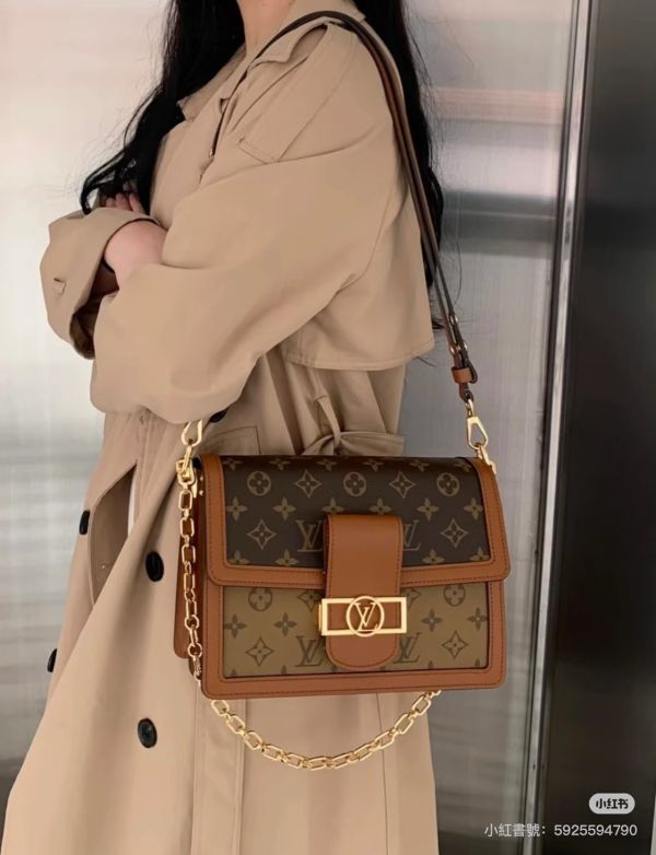 【分期0利率】LV DAUPHINE MM【9成新】 