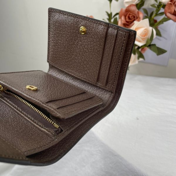 【12期0利率】GUCCI Ophidia 三折拉鍊短夾【9成新】 