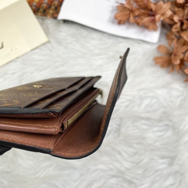 【12期0利率】 LV經典Monogram帆布Sarah長夾【9成新】 