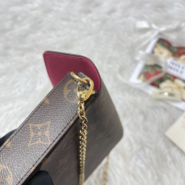 【12期0利率】 LV LV Félicie Pochette 舊款老花三合一 (非絨布內裡)【95成新】 