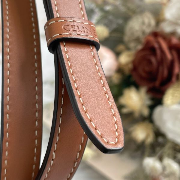 【95新】【12 期 0 利率】Celine 中號老花月餅包 