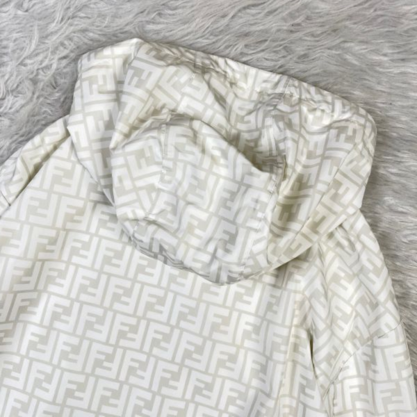【分期0利率】FENDI 印花連帽雙面穿外套 54號 (5折)【99成新】 