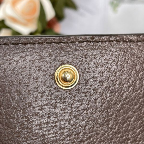 【12期0利率】GUCCI Ophidia 三折拉鍊短夾【9成新】 