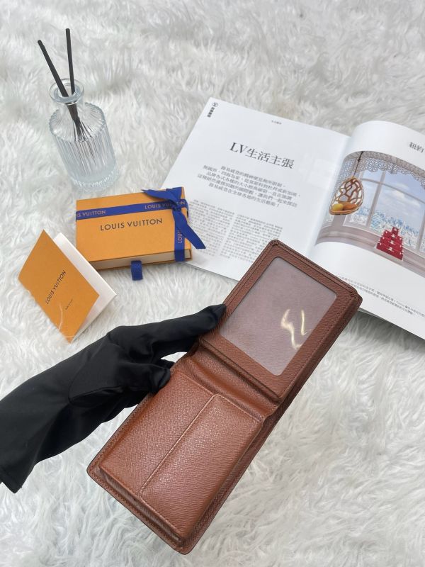 【分期0利率】LV 經典老花照片零錢短夾【85成新】 