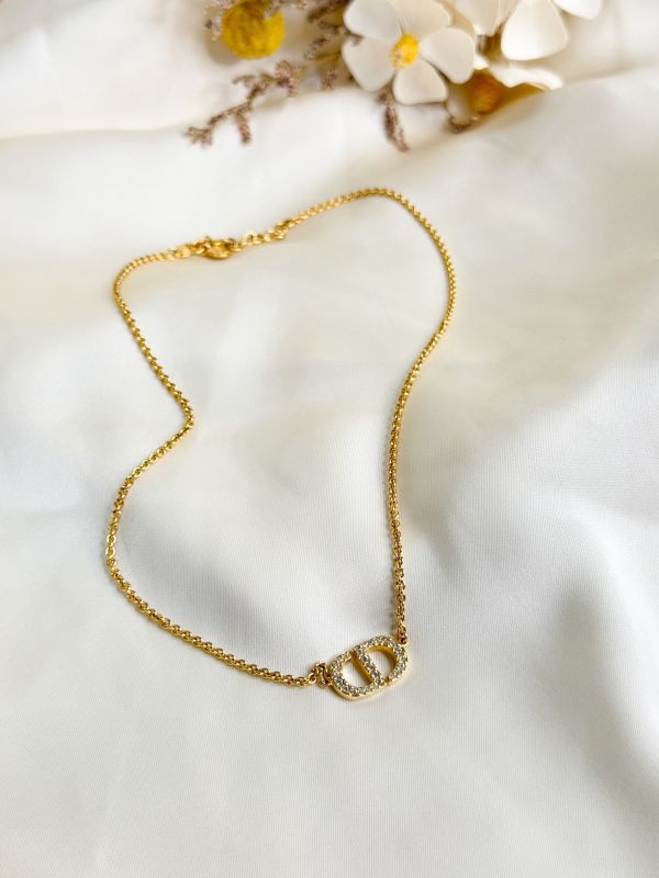 【分期0利率】DIOR Petit CD 項鍊【95成新】 