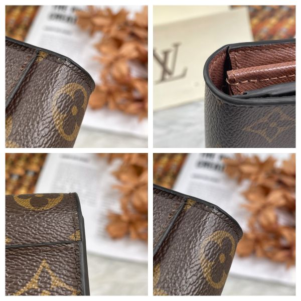 【12期0利率】 LV經典Monogram帆布Sarah長夾【9成新】 