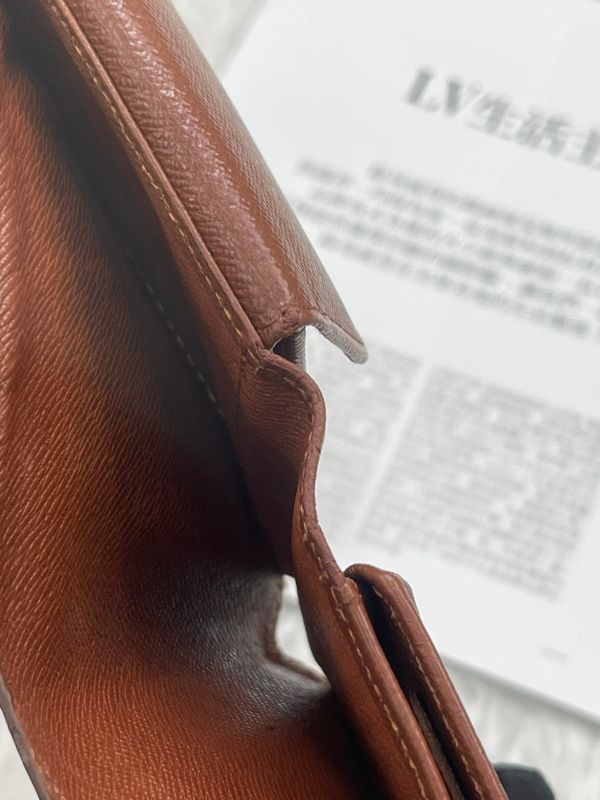 【分期0利率】LV 經典老花照片零錢短夾【85成新】 