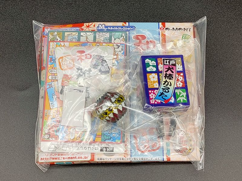 RE-MENT 袖珍系列 和雜貨 單售 5號 新年 紙牌遊戲 異色 食玩 盒玩 中古品-A級  