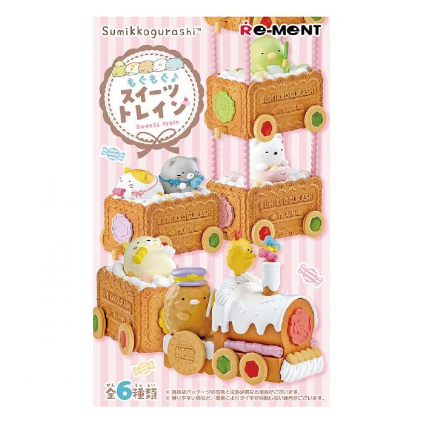 (單盒出貨) RE-MENT 角落生物甜點列車 Re-ment:哈玩具,台灣代理Rement,袖珍家具rement,日本精緻盒玩,仿真日本盒玩,日本扭蛋盒玩,買三送一,rement會場限定品,Re-ment哪裡買?,rement盒玩開箱,rement盒玩同步上市,rement日本進口,rement台灣官網