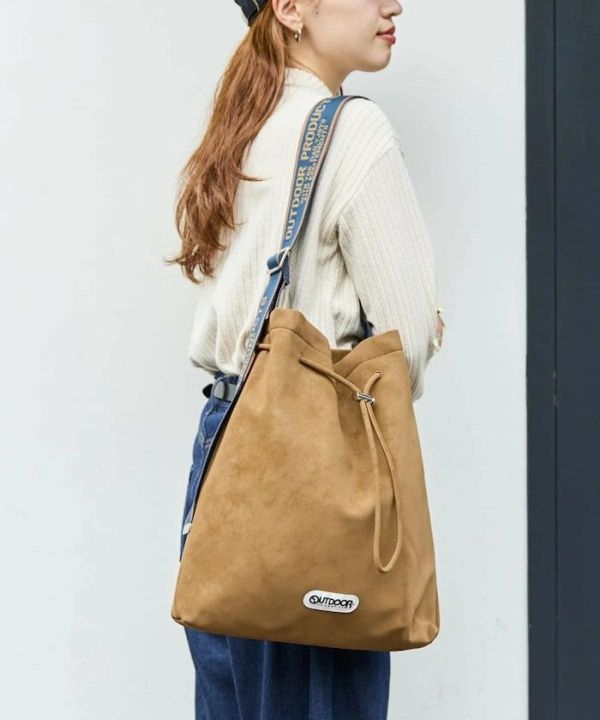 日本OUTDOOR PRODUCTS x FREAK'S STORE 別注款Logo肩帶包 日本OUTDOOR PRODUCTS x FREAK'S STORE 別注款Logo肩帶包