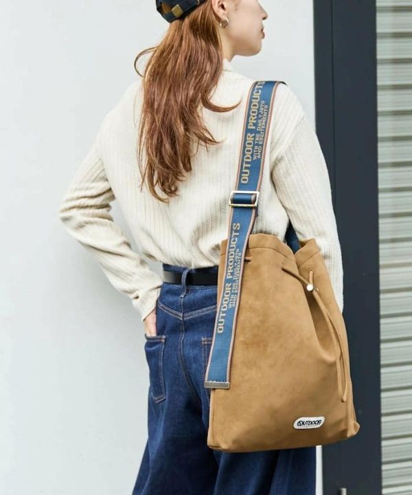 日本OUTDOOR PRODUCTS x FREAK'S STORE 別注款Logo肩帶包 日本OUTDOOR PRODUCTS x FREAK'S STORE 別注款Logo肩帶包