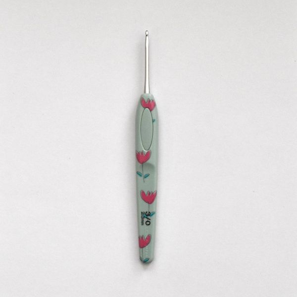 2024超限量！岡本啟子與Clover可樂牌鬱金香花鉤針組 