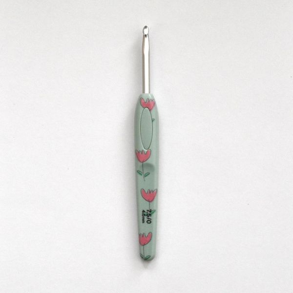 2024超限量！岡本啟子與Clover可樂牌鬱金香花鉤針組 