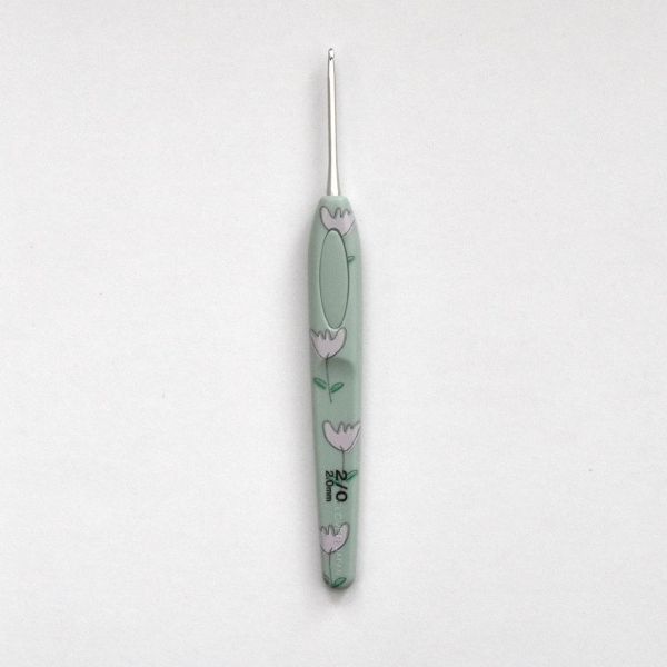 2024超限量！岡本啟子與Clover可樂牌鬱金香花鉤針組 