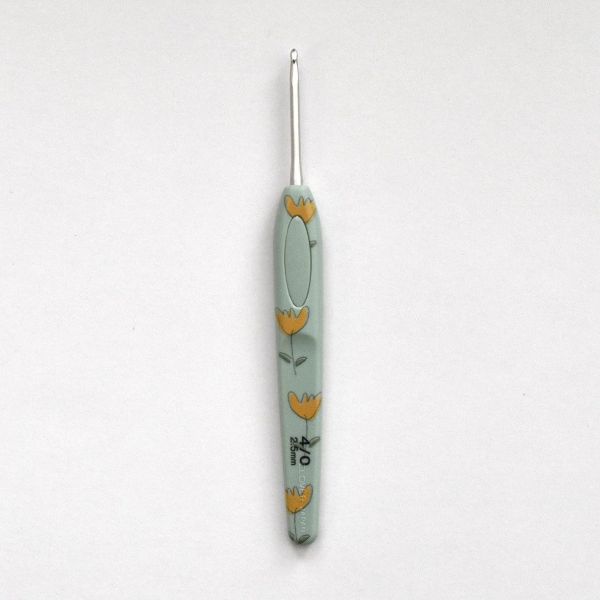 2024超限量！岡本啟子與Clover可樂牌鬱金香花鉤針組 