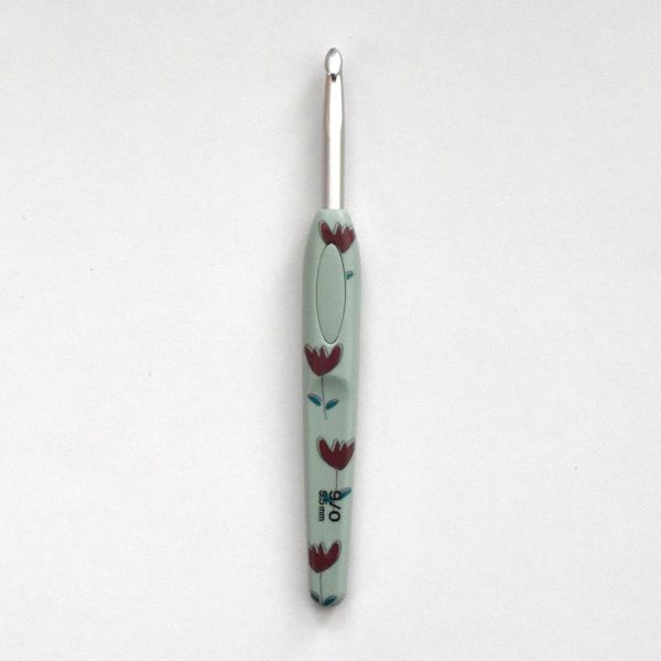 2024超限量！岡本啟子與Clover可樂牌鬱金香花鉤針組 