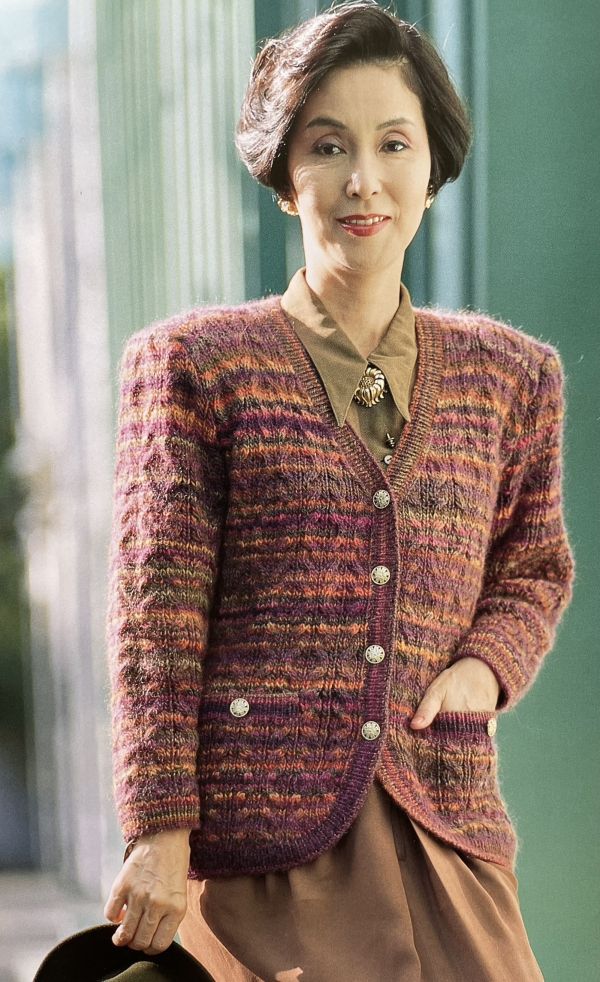 珍稀一本！老師私藏日文「超絕版」編織書！-野際陽子セーターブック 