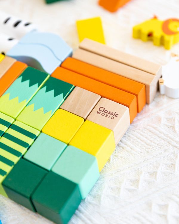 森林探險積木盒50pcs【盒裝】｜森林主題積木盒．適合18個月以上【德國Classic World客來喜經典木玩】 classic world,德國木玩具,德國,客來喜,德國客來喜,德國classicworld,classicworld,classicworld台灣代理,classicworld獨家代理,德國設計玩具,玩具,木玩,經典木玩,木製玩具,木質玩具,兒童玩具,寶寶玩具,益智,益智玩具,安全玩具,無甲醛,零甲醛,無毒,環保漆,手眼協調,視覺發展玩具,智能發展玩具,視覺專注,想像力,創造力,語言表達,磁性