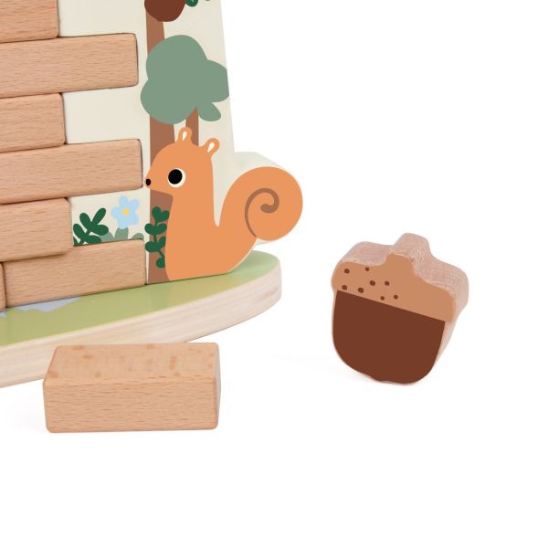 【親子桌遊】搖搖松鼠疊疊樂 Squirrel Wall Game｜幼兒疊疊樂．適合3歲以上【德國Classic World客來喜經典木玩】 classic world,德國木玩具,德國,客來喜,德國客來喜,德國classicworld,classicworld,classicworld台灣代理,classicworld獨家代理,德國設計玩具,玩具,木玩,經典木玩,木製玩具,木質玩具,兒童玩具,寶寶玩具,益智,益智玩具,安全玩具,無甲醛,零甲醛,無毒,環保漆,手眼協調,視覺發展玩具,智能發展玩具,視覺專注,想像力,積木玩具,邏輯力,拼圖