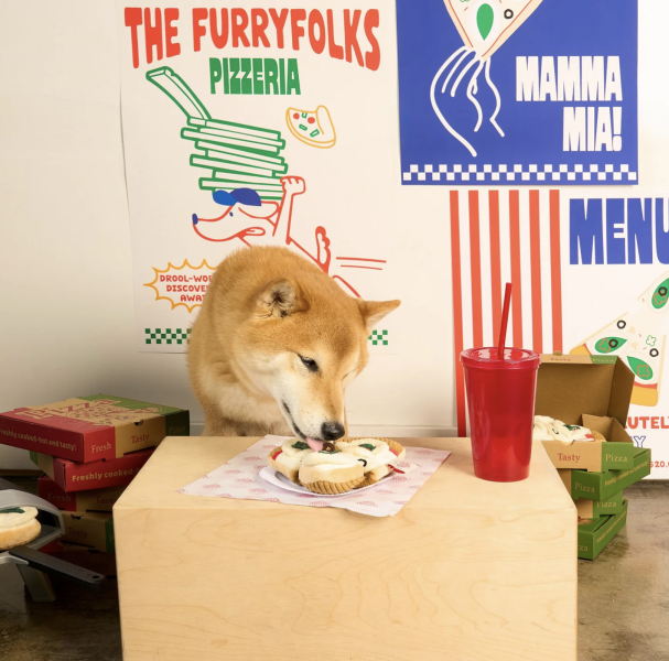 披薩-寵物嗅聞玩具 