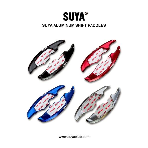 SUYA 鋁合金加長換檔撥片 For SUBARU SUBARU,WRX,Levorg,Forester,XV,Legacy,BRZ,outback,86