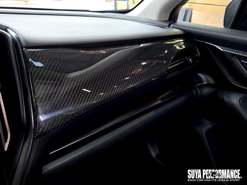 FloKraft DRY Carbon Fiber Dashboard Trim (Top) For 2023+ SUBARU WRX (VB) / Wagon (VN) 