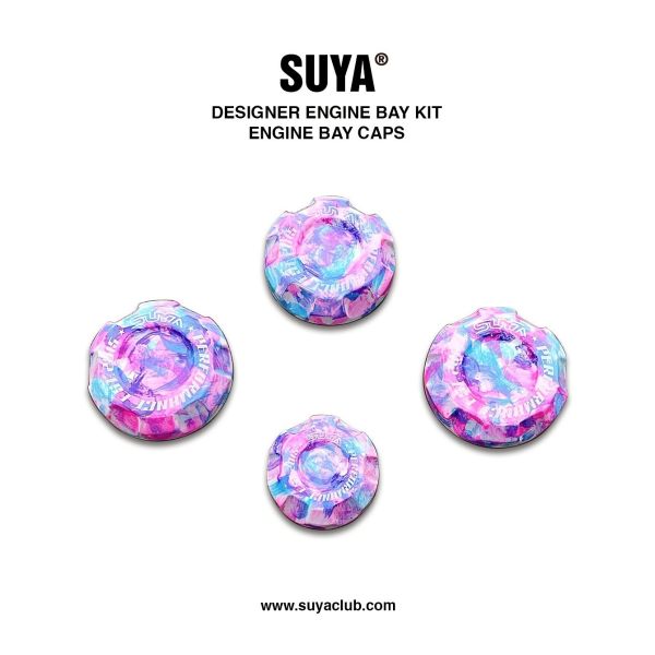 SUYA 設計師彩繪系列 引擎室套件 For SUBARU 2022+ WRX VB/VN 