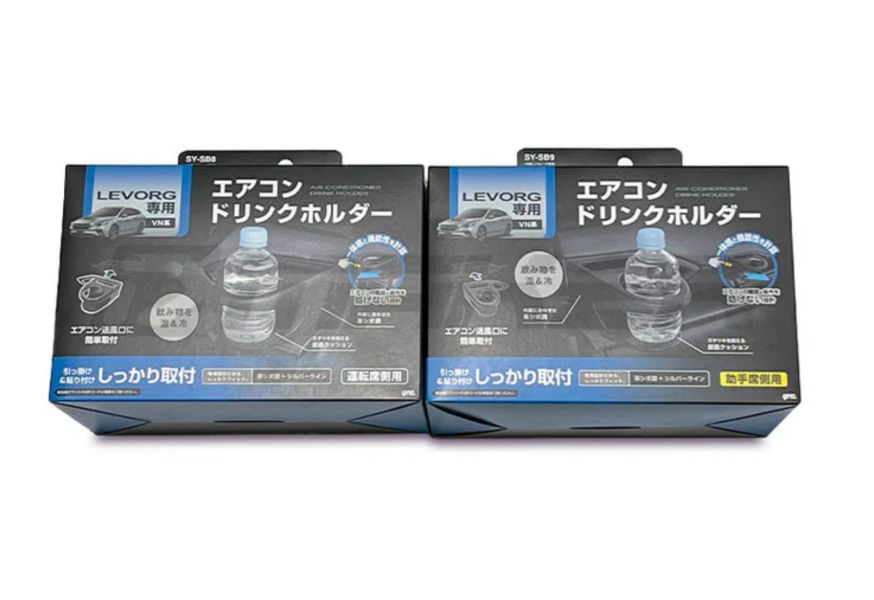 TSUCHIYA YAC Air Conditioner Drink Holder Left & Right Set For 2022+ Subaru WRX VB/VN 