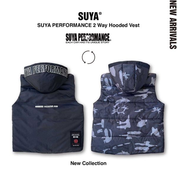 SUYA 機能雙面鋪棉背心 