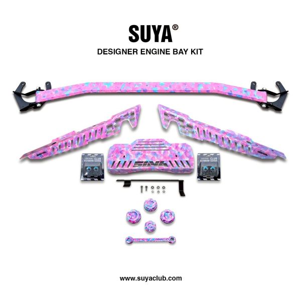 SUYA 設計師彩繪系列 引擎室套件 For SUBARU 2022+ WRX VB/VN 