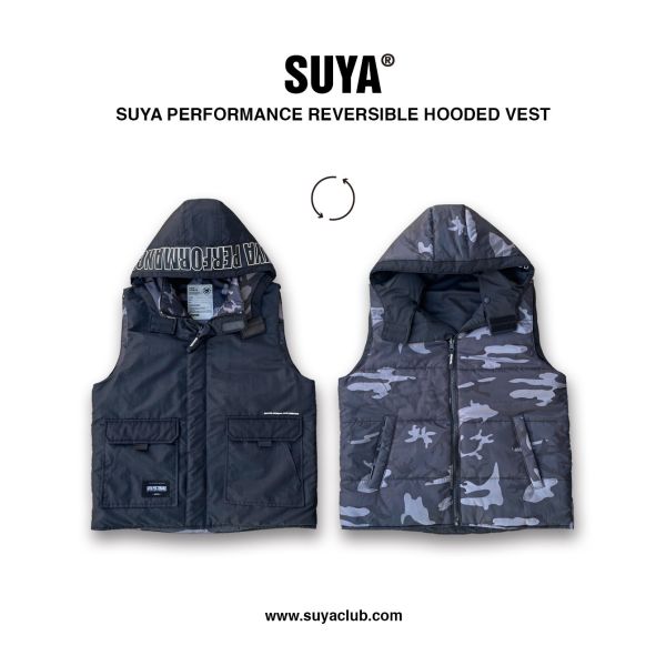 SUYA 機能雙面鋪棉背心 