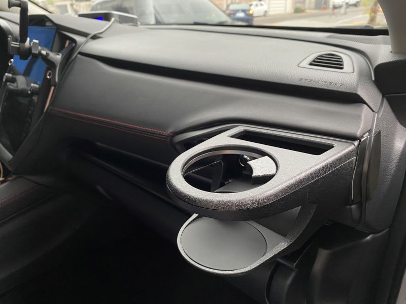 TSUCHIYA YAC Air Conditioner Drink Holder Left & Right Set For 2022+ Subaru WRX VB/VN 