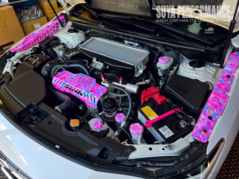 SUYA 設計師彩繪系列 引擎室套件 For SUBARU 2022+ WRX VB/VN 