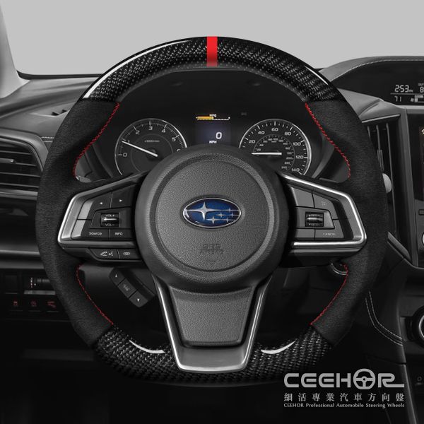 CEEHOR 方向盤 - Carbon款 for 2022+ SUBARU Cross Trek (GU) 